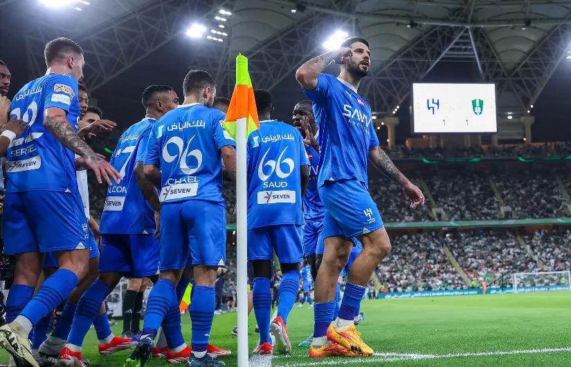 نادي الهلال يضمن لقب الدوري السعودي