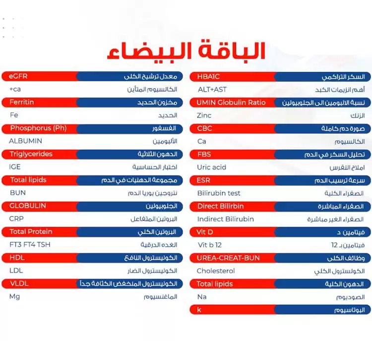 اسعار مختبرات الفا الطبية