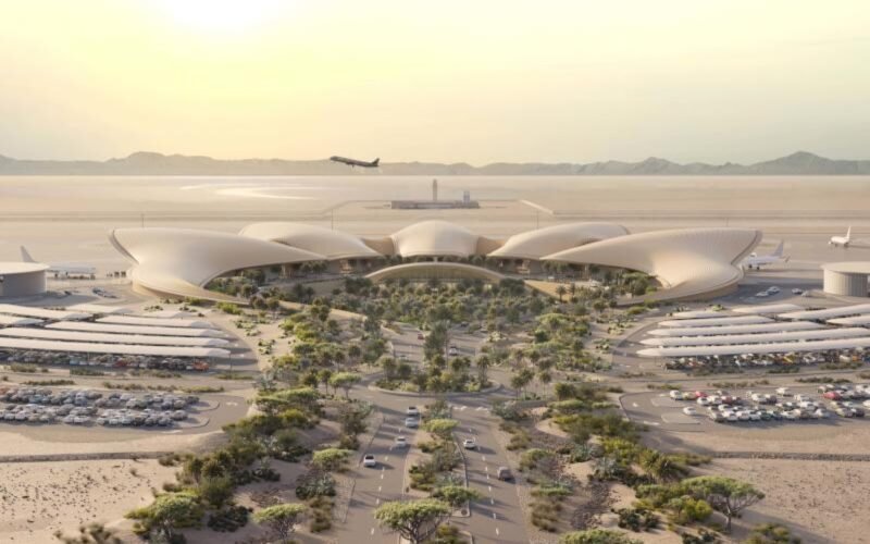 مطار البحر الأحمر الدولي يستقبل أولى رحلاته الدولية من دبي